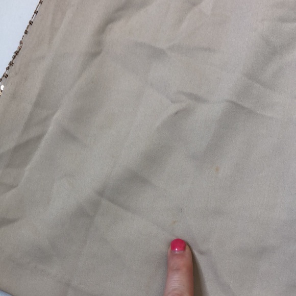 J By JOA Womens Gold Glitter Sequin Short Sleeve Lined Dress Size Small - Picture 16 of 16